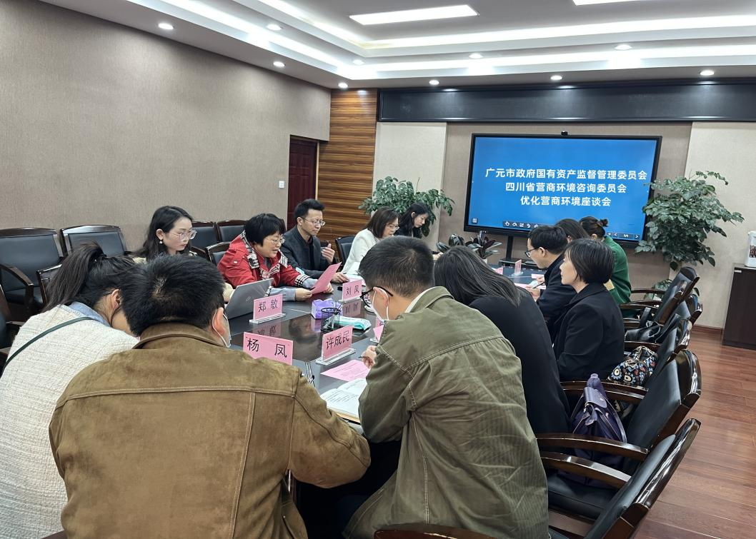 达智数科发挥专业优势,为广元市优化营商环境建言献策